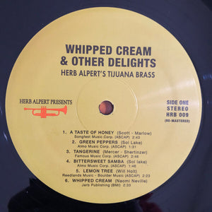 Herb Alpert & The Tijuana Brass – Whipped Cream & Other Delights - Sealed Vinyl