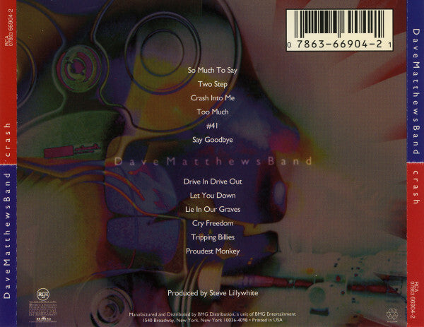 Dave Matthews Band - Crash - Used CD