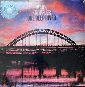 Mark Knopfler- One Deep River- Light Blue Vinyl - Limited Edition - Sealed Vinyl