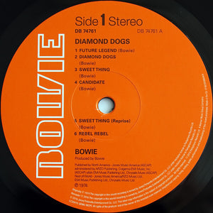 David Bowie - Diamond Dogs - 1 LP - New/Sealed Vinyl