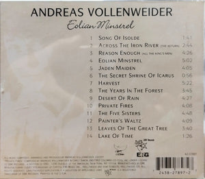 Andreas Vollenweider - Eolian Minstrel - Used CD