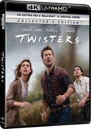 Twisters 4K UHD Movie , Blu-ray, Collectors Edition, Digital Code  - New/Sealed