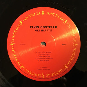 Elvis Costello & The Attractions - Get Happy! - Remastered - 2LP - New Vinyl