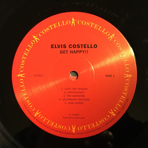 Elvis Costello & The Attractions - Get Happy! - Remastered - 2LP - New Vinyl