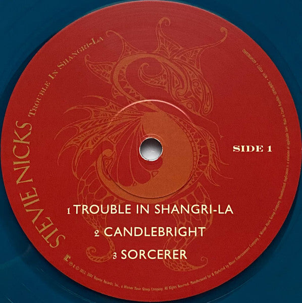 Stevie Nicks - Trouble In Shangri-La | 2LP -Translucent Sea Blue Vinyl | Timeles