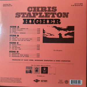 Chris Stapleton - Higher - 2 LPs - Featuring 14 songs - Brand New/Sealed Vinyl