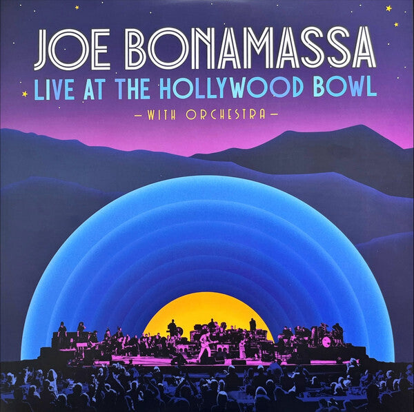 Joe Bonamassa With Orchestra - Live At The Hollywood Bowl 2LP Blue Eclipse Vinyl