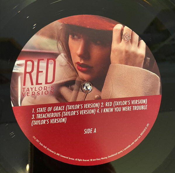 Taylor Swift-Red (Taylor's Version) |4LP | Audiophile | Collectors| Fast Shippin