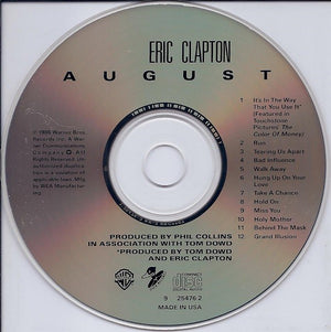 Eric Clapton – August - Preowned CD