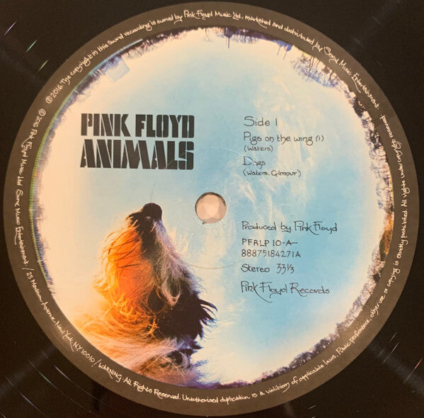 Pink Floyd - Animals | Remastered Perfection | 1LP | Masterpiece