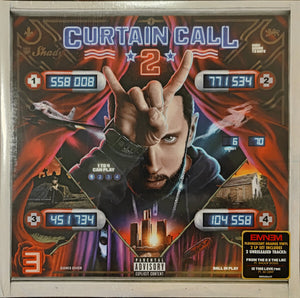 Eminem - Curtain Call 2 /  2 LP Limited Edition - Orange Fluorescent Vinyl