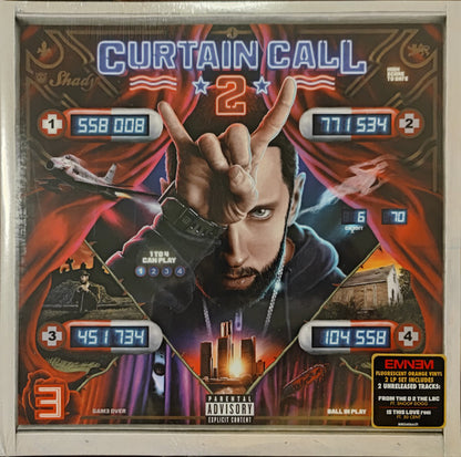 Eminem - Curtain Call 2 /  2 LP Limited Edition - Orange Fluorescent Vinyl