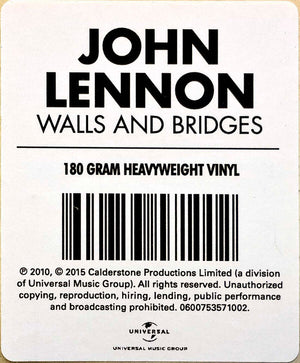 John Lennon - Walls And Bridges - Brand New/Sealed Vinyl