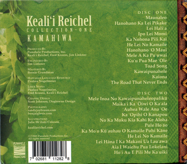 Kealii Reichel - Kamahiwa: Collection One - Used CD