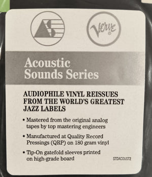 Ella And Louis - Ella And Louis Again - Verve Acoustic Sounds Series - 2LP Vinyl