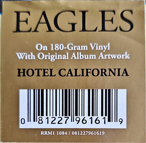 Eagles – Hotel California - 180-Gram - Brand New/Sealed Vinyl w/Original Artwork