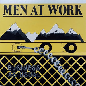 Men At Work - Business As Usual - Yellow Cover - LE - MOFI - Numbered Vinyl