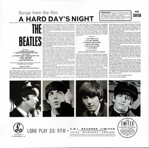 The Beatles - A Hard Day's Night - Vinyl - Remastered 2012 - CURATOR'S CHOICE