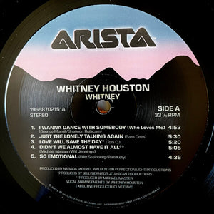 Whitney Houston - Whitney  Vinyl LP Record  NEW SEALED  35th Anniversary