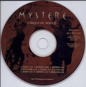 Cirque Du Soleil – Mystère - Preowned CD