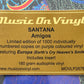 Santana - Amigos - Music on Vinyl - Numbered/LE of 1,500 - Purple Vinyl