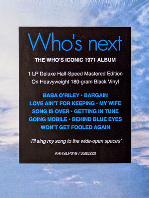 The Who - Who's Next - Deluxe Half-Speed Master - 1 LP - New/Sealed Vinyl