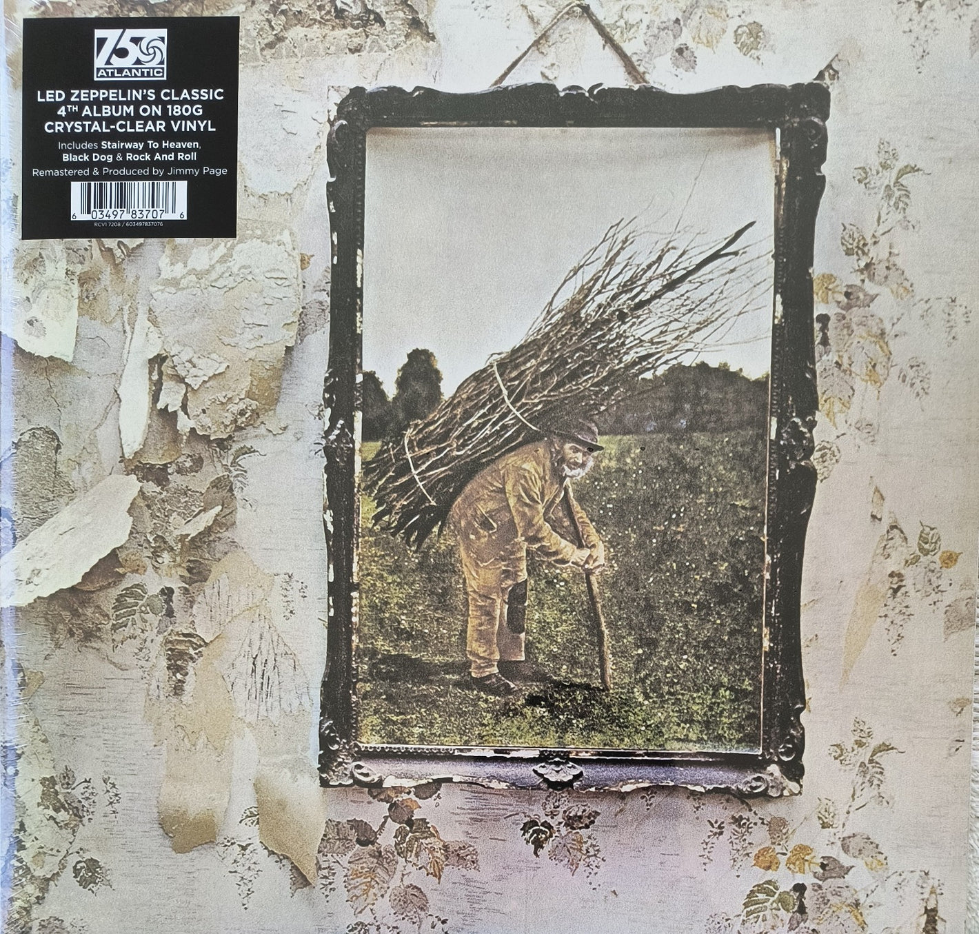 Led Zeppelin IV - Remastered  75th Crystal Clear Vinyl - 1LP - 180G - New/Sealed