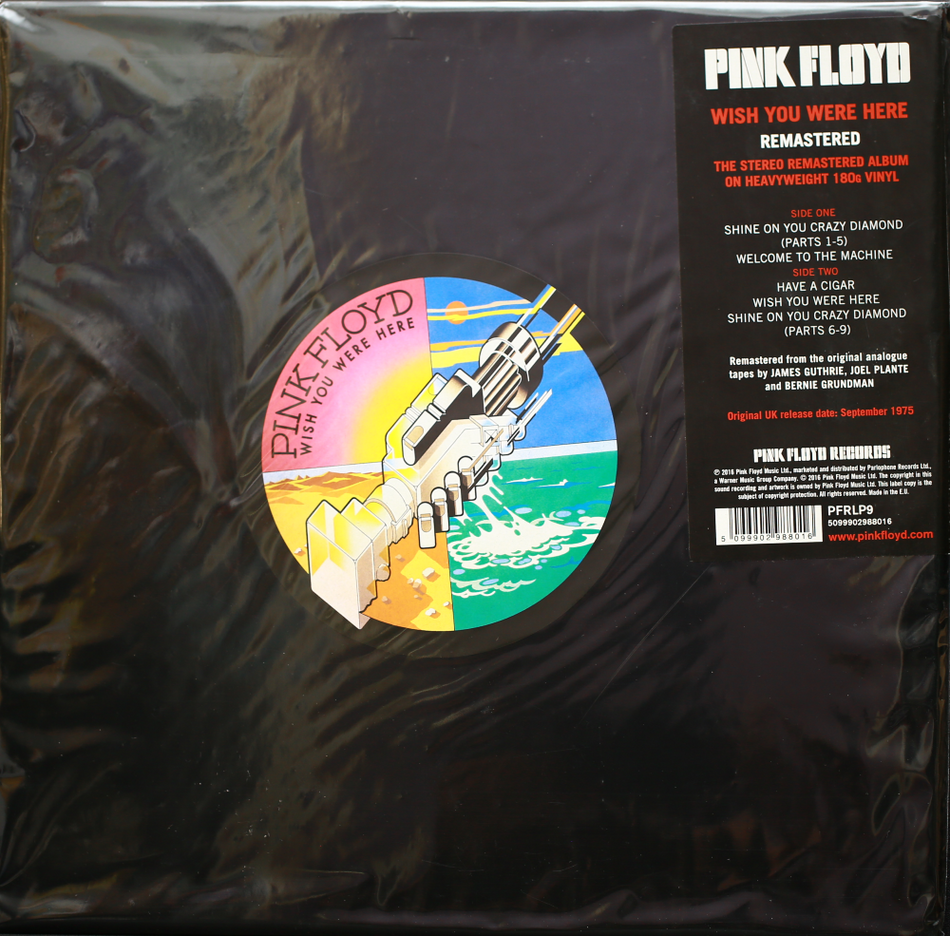 Pink Floyd - Wish You Were Here  | 1 LP | Timeless Remastered Masterpiece