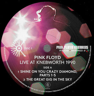Pink Floyd - Live At Knebworth 1990 - 2LP - Brand New/Sealed Vinyl