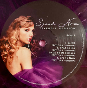 Taylor Swift - Speak Now - Taylor's Version - 3LPViolet - Brand New/Sealed Vinyl