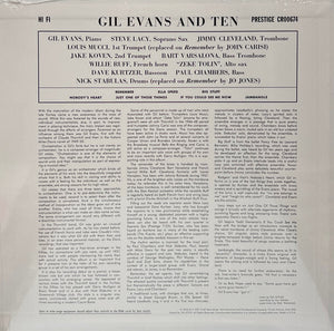 Gil Evans - Gil Evans & Ten - Brand New/Sealed Vinyl - RSD -Limited Mono Edition