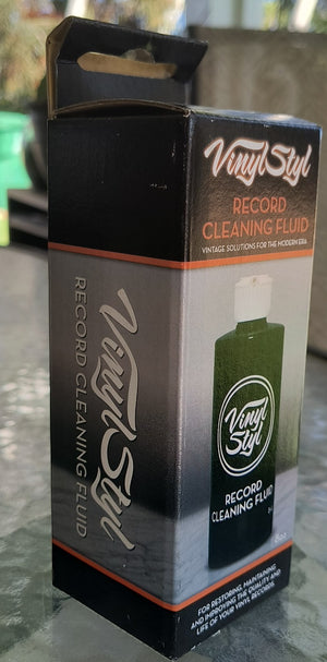 Vinyl Styl 8oz Record Cleaning Fluid – Removes Dust & Static, Safe for All LPs