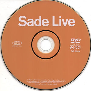 Sade: Live - Used Very Good DVD