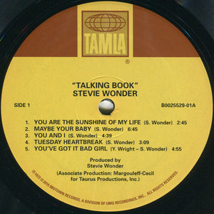 Stevie Wonder - Talking Book - Brand New/Sealed Vinyl w/Braille Cover