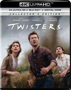 Twisters 4K UHD Movie , Blu-ray, Collectors Edition, Digital Code  - New/Sealed