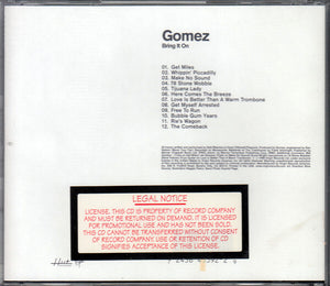 Gomez - Bring It On - Used CD