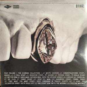 Post Malone - The Diamond Collection - 2xLP Sealed Limited Edition Silver Vinyl