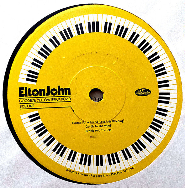Elton John - Goodbye Yellow Brick Road- 2LPs - New Black Vinyl / A Masterpiece