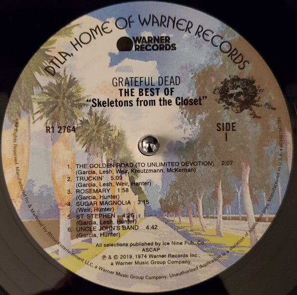 Grateful Dead - The Best Of Skeletons From The Closet - 1 LP - New/Sealed Vinyl