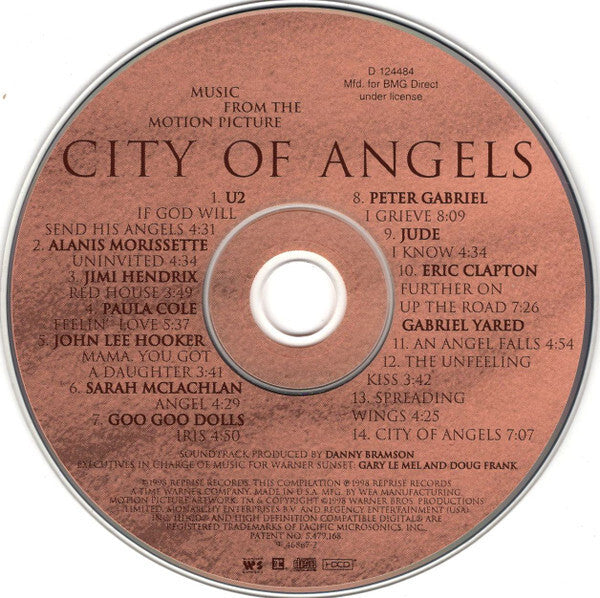 City Of Angels (Music From The Motion Picture) - Used CD