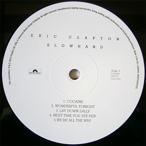 Eric Clapton - Slowhand - Brand New/Sealed Vinyl