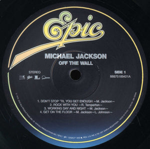 Michael Jackson – Off The Wall - 1 LP - Brand New/Mint Vinyl