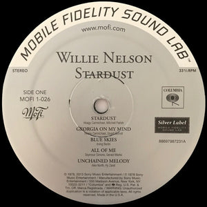 Willie Nelson – Stardust - MOFI - Limited Edition & Numbered - New/Mint Vinyl