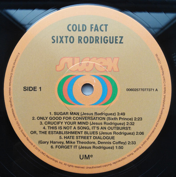 Rodriguez - Cold Fact |LP| Fast Shipping | Legends Never Fade
