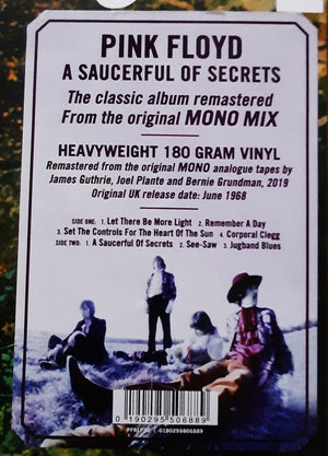 Pink Floyd - A Saucerful Of Secrets - Brand New Vinyl From The Original Mono Mix