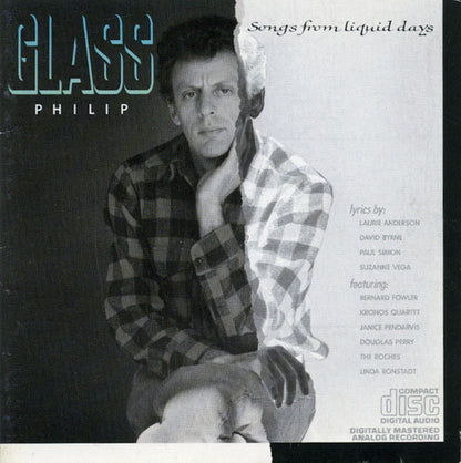 Philip Glass - Songs From Liquid Days - Rare Used CD