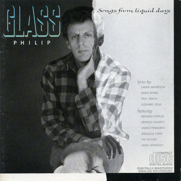 Philip Glass - Songs From Liquid Days - Rare Used CD