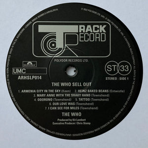 The Who - The Who Sell Out - Half-Speed Master - 1 LP - New/Sealed Vinyl