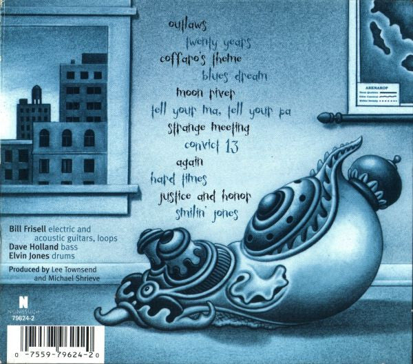 Bill Frisell With Dave Holland And Elvin Jones - Like New CD w/ Slipcase