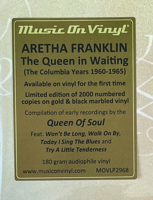 The Queen In Waiting: The Columbia Years 1960-1965 - 3LP New Gold Numbered Vinyl